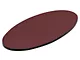 Defenderworx Ford Oval Tailgate Emblem; Gloss Blackout (15-20 F-150)
