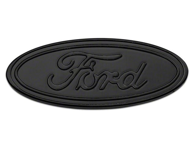 Ford Grill Emblem Blue & Chrome Ford Oval Emblem – 9-Inch Front - Foto 9