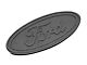 Defenderworx Ford Oval Tailgate Emblem; Matte Blackout (15-20 F-150)