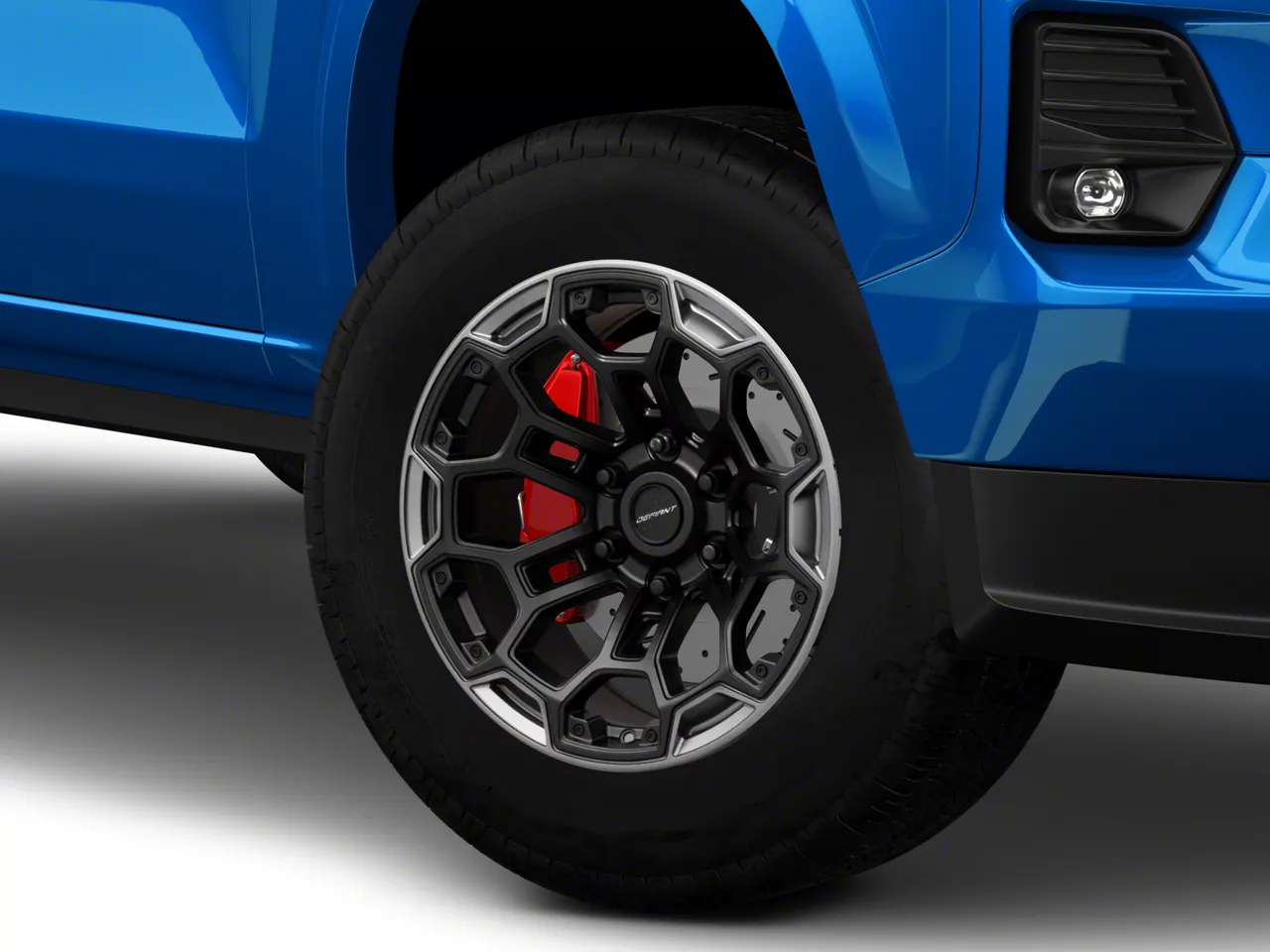 Defiant Wheels Colorado DF03 Satin Black and Dark Satin Charcoal 6