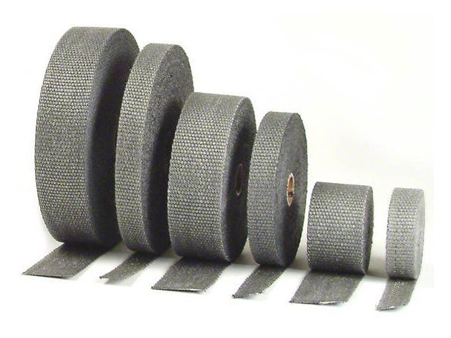 Black Exhaust Wrap (Universal; Some Adaptation May Be Required)