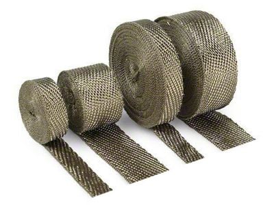 Titanium Exhaust Wrap (Universal; Some Adaptation May Be Required)