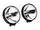 Delta Lights 6-Inch 100 Series Black Thinline Driving Light Kit; 55 Watt Xenon; Pair (Universal; Some Adaptation May Be Required)