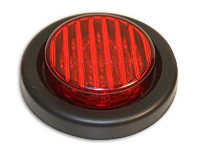 Delta Lights 2.75-Inch Round Clearance Light; Red (Universal; Some Adaptation May Be Required)