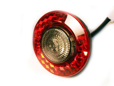 Delta Lights 3-3/4-Inch Round LED Back-Up Light (Universal; Some Adaptation May Be Required)