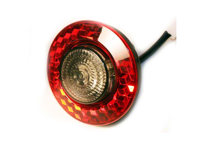 Delta Lights 3-3/4-Inch Round LED Back-Up Light (Universal; Some Adaptation May Be Required)