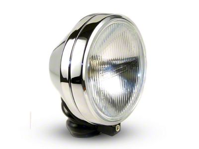 Delta Lights 505 Series H.I.D. Light; Chrome (Universal; Some Adaptation May Be Required)