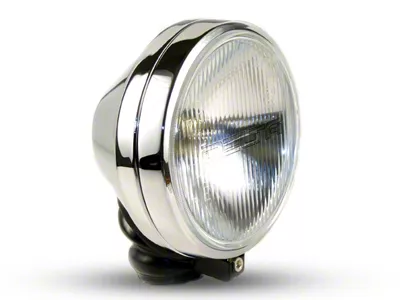 Delta Lights 505 Series H.I.D. Light; Chrome (Universal; Some Adaptation May Be Required)