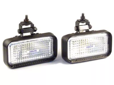 Delta Lights 5-3/4-Inch Flex Rectangular Xenon Back-Up Light Kit (Universal; Some Adaptation May Be Required)