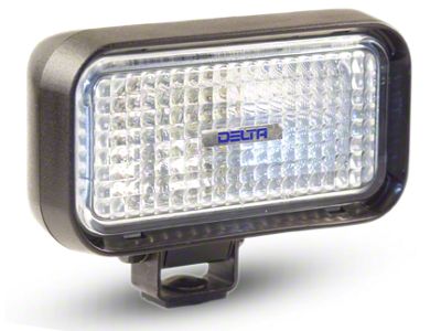 Delta Lights 5.75x3-Inch 410 Flex Series Work Light (Universal; Some Adaptation May Be Required)