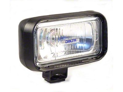 Delta Lights 5.75x3-Inch 410 Series Flex Xenon Driving Light (Universal; Some Adaptation May Be Required)