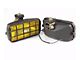 Delta Lights 7x3.50-Inch 250 Series Rectangular Fog Lights; Amber (Universal; Some Adaptation May Be Required)