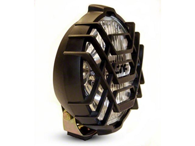 Delta Lights 800H Series Round Driving Light; Black (Universal; Some Adaptation May Be Required)