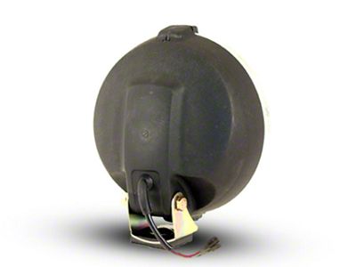 Delta Lights 800H Series Round Driving Light; Black (Universal; Some Adaptation May Be Required)