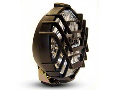 Delta Lights 800H Series Round Driving Light; Black (Universal; Some Adaptation May Be Required)