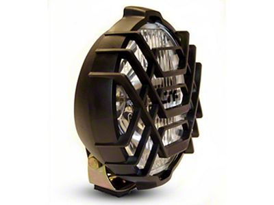 Delta Lights 800H Series Round Driving Light; Black (Universal; Some Adaptation May Be Required)