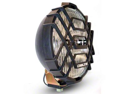 Delta Lights 800H Series Round Fog Light; Black (Universal; Some Adaptation May Be Required)