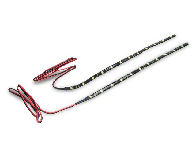 Delta Lights Door Accent LED Light Strip; Red (Universal; Some Adaptation May Be Required)