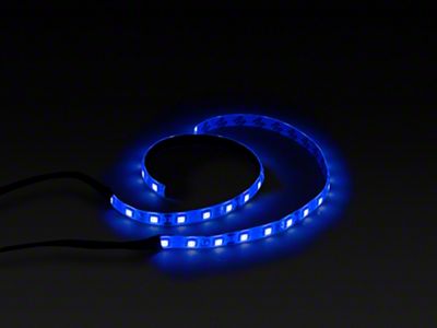 Delta Lights Floor Accent LED Light Strip; Blue (Universal; Some Adaptation May Be Required)