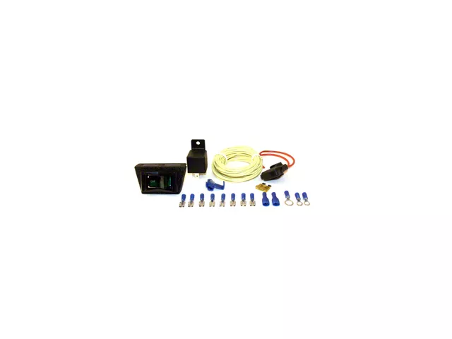 Delta Lights Rocker Heavy Duty Switch Kit (Universal; Some Adaptation May Be Required)