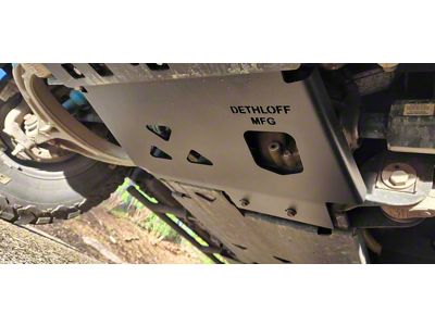 Dethloff MFG. Front Differential and Steering Rack Skid Plate (19-26 RAM 1500, Excluding RHO & TRX)