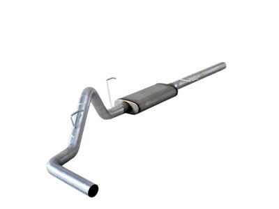 3.50-Inch Stainless Steel Single Exhaust System; Side Exit (04-08 5.4L F-150)