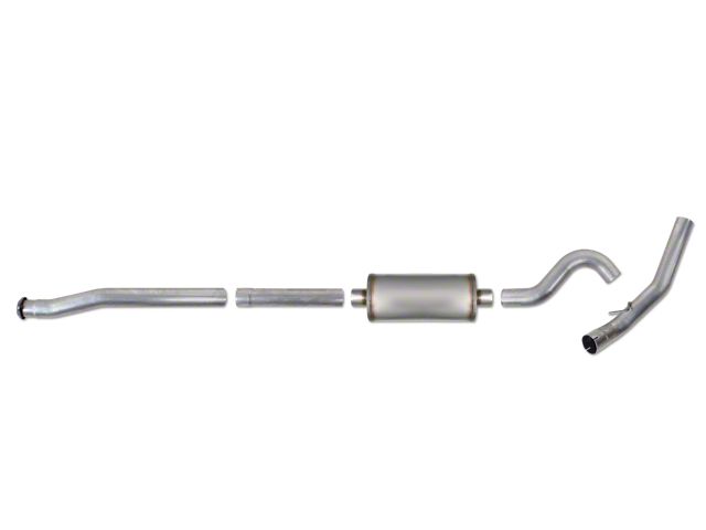 3.50-Inch Stainless Steel Single Exhaust System; Side Exit (11-14 F-150 Raptor)