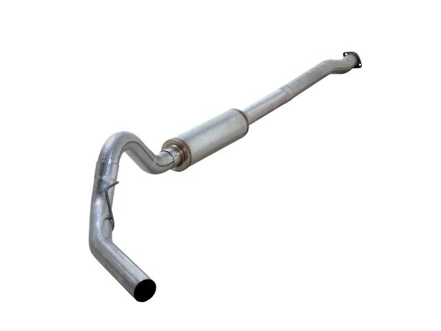 4-Inch Stainless Steel Single Exhaust System; Side Exit (11-14 3.5L EcoBoost F-150)