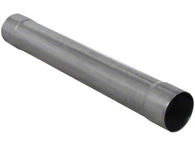 4x27-Inch Aluminized Steel Diesel Muffler Replacement Pipe (Universal; Some Adaptation May Be Required)