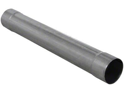 4x27-Inch Aluminized Steel Diesel Muffler Replacement Pipe (Universal; Some Adaptation May Be Required)