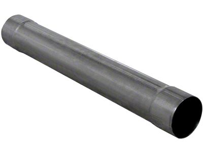 4x27-Inch Stainless Steel Diesel Muffler Replacement Pipe (Universal; Some Adaptation May Be Required)