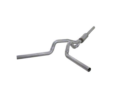4-Inch Aluminized Steel Dual Exhaust System; Side Exit (04.5-07 5.9L RAM 2500)