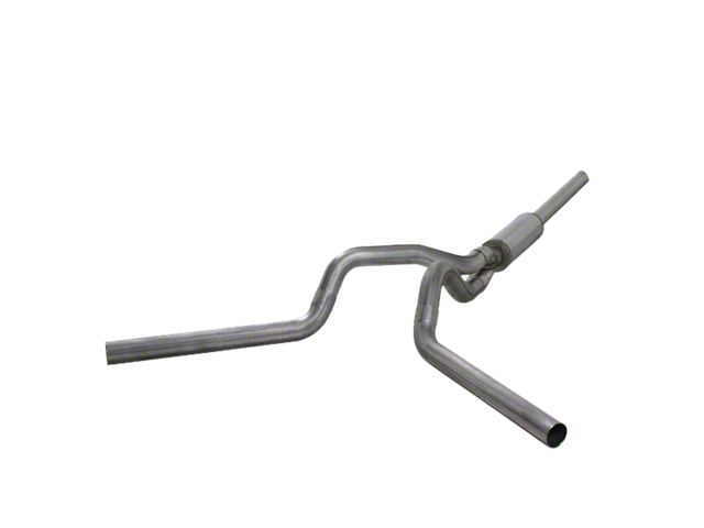 4-Inch Stainless Steel Dual Exhaust System; Side Exit (04.5-07 5.9L RAM 2500)
