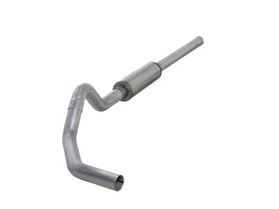 4-Inch Aluminized Steel Single Exhaust System; Side Exit (04.5-07 5.9L RAM 3500)