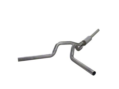 4-Inch Stainless Steel Dual Exhaust System; Side Exit (04.5-07 5.9L RAM 3500)