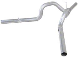 4-Inch Aluminized Steel DPF-Back Dual Exhaust System; Side Exit (11-14 6.6L Duramax Sierra 2500 HD)