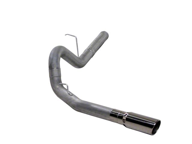 4-Inch Stainless Steel DPF-Back Single Exhaust System; Side Exit (11-14 6.6L Duramax Silverado 2500 HD)