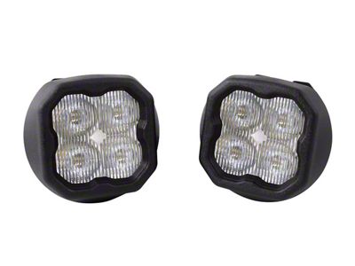 Diode Dynamics SS3 Max ABL Type GM LED Fog Light Kit; White SAE Fog (15-20 Canyon)