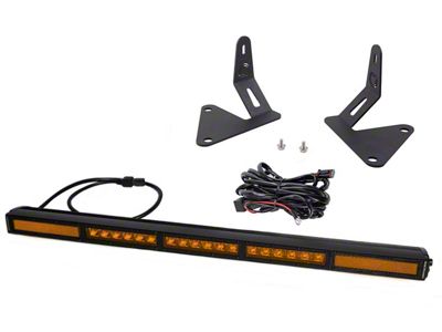 Diode Dynamics SS30 Stealth LED Light Bar Kit; Amber Combo (15-22 Canyon)
