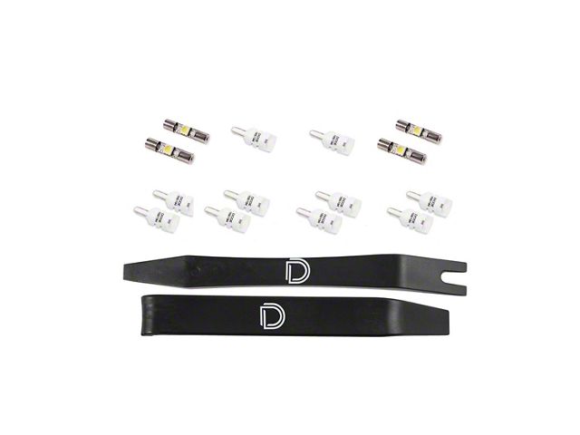 Diode Dynamics Stage 1 LED Interior Lighting Kit; Cool White (15-22 Canyon)