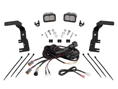 Diode Dynamics Stage Series C2 Pro LED Ditch Light Kit; White Combo (23-25 Colorado)