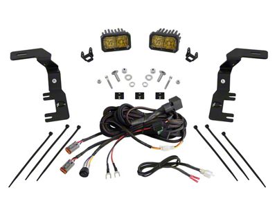 Diode Dynamics Stage Series C2 Sport LED Ditch Light Kit; Yellow Combo (23-25 Colorado)