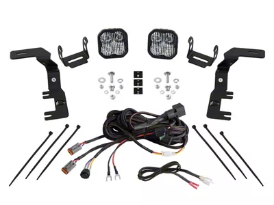 Diode Dynamics Stage Series SS3 Pro LED Ditch Light Kit; White Combo (23-25 Colorado)