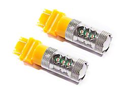 Diode Dynamics Amber Front Turn Signal LED Light Bulbs; 3157 XP80 (97-14 F-150)