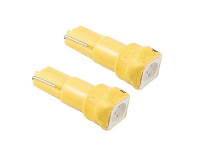 Diode Dynamics Amber LED Vanity Light Bulbs; 74 SMD1 (10-14 F-150 Raptor)