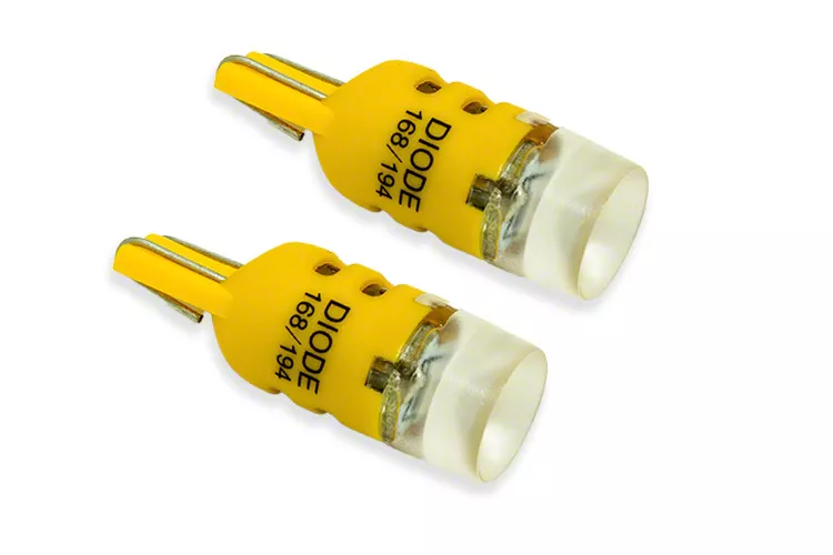Diode Dynamics Amber Side Marker LED Light Bulbs; 194 HP5 (04-24 F-150)