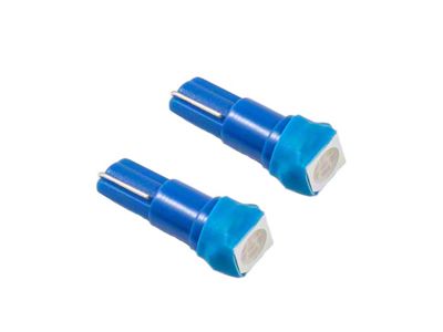 Diode Dynamics Blue LED Vanity Light Bulbs; 74 SMD1 (10-14 F-150 Raptor)