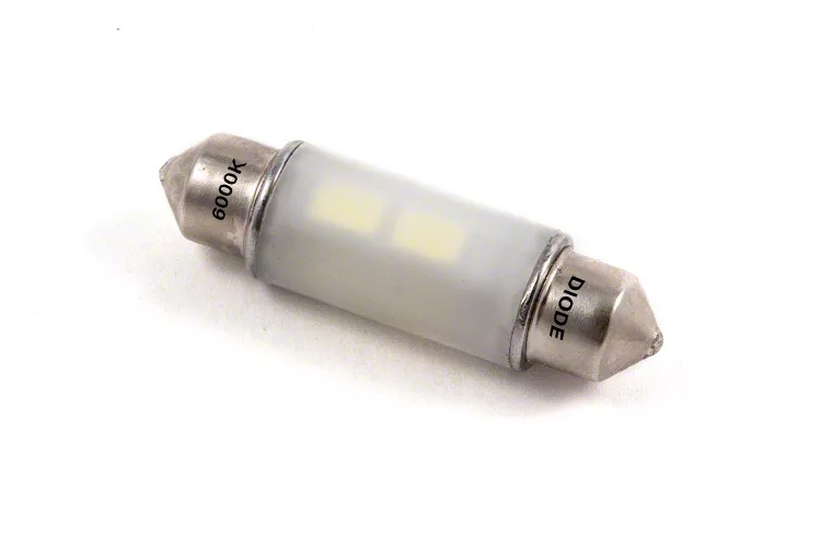 Diode Dynamics Cool White LED Dome Light Bulb; 39mm HP6 (10-14 F-150)