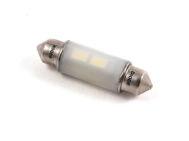 Diode Dynamics Cool White LED Dome Light Bulb; 39mm HP6 (10-14 F-150)