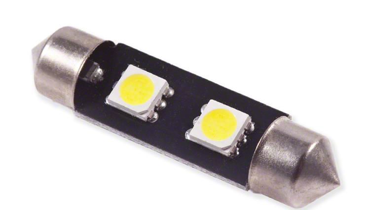 Diode Dynamics Cool White LED Dome Light Bulb; 39mm SMF2 (99-03 F-150 Lightning)